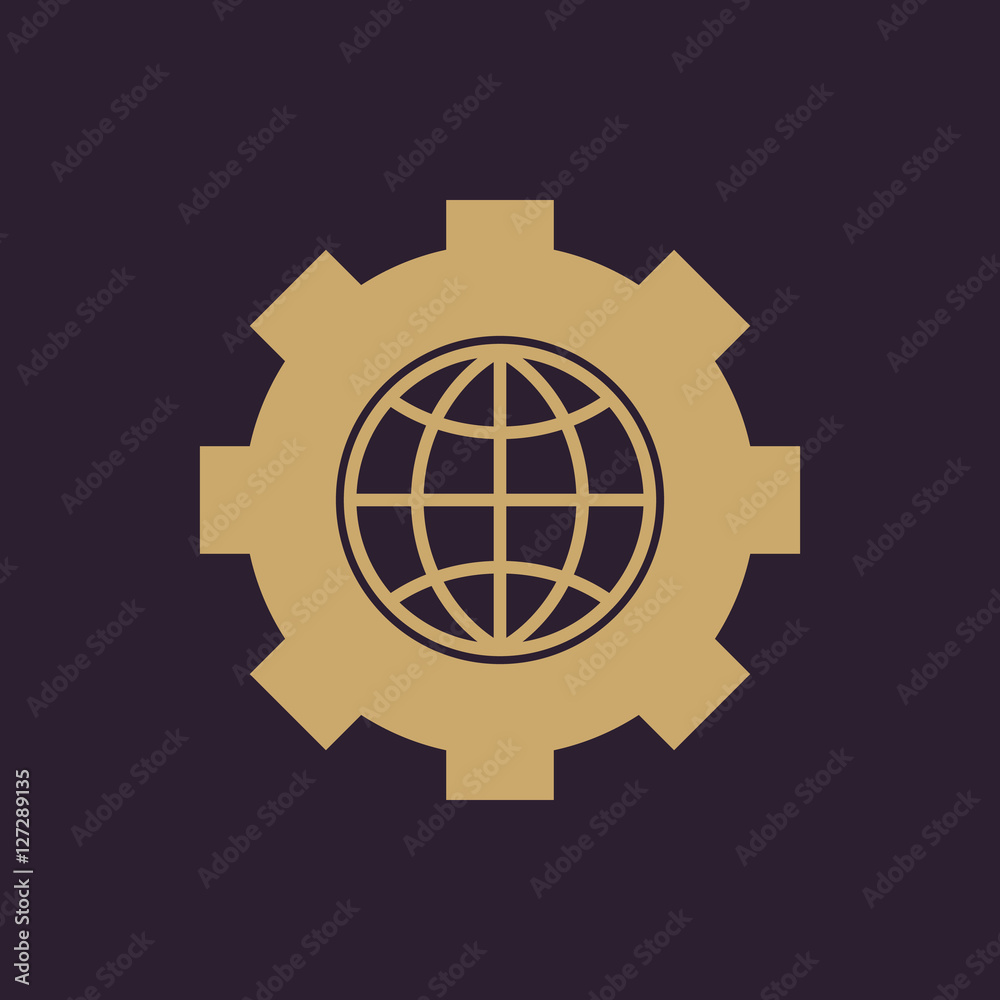 The website optimization icon. WWW and browser, development, seo, website optimization symbol. UI. Web. Logo. Sign. Flat design. App. The website optimization icon. WWW and browser, development, seo, website optimization symbol. UI. Web. Logo. Sign. Flat design. App.
