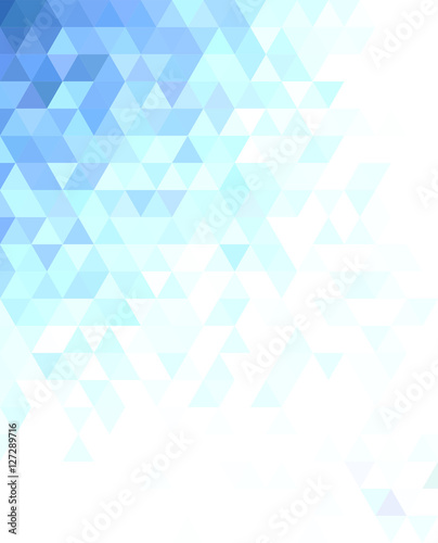 Abstract triangle mosaic background design