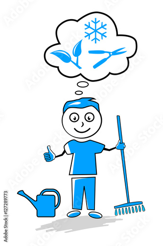 Cartoon - Hausmeisterservice - 1