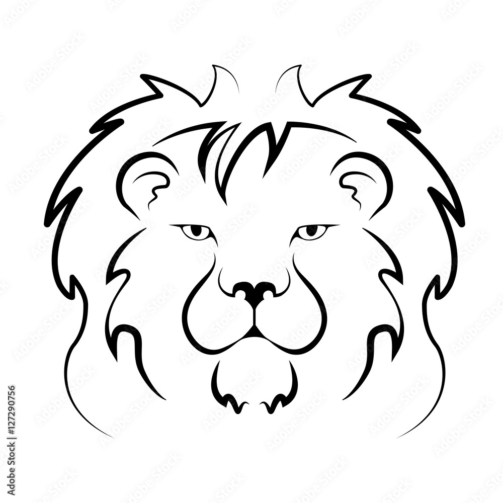 Lion Head Logo Vector Lion Head Logo Vector