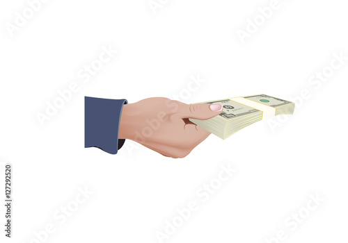 mano allunga offre denaro 