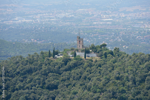Puig Hill between Barcelona and Sant Cugat del Valles, Catalonia