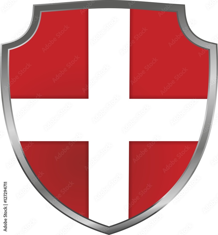 Autocollants pour plaque auto avec blason de la Savoie