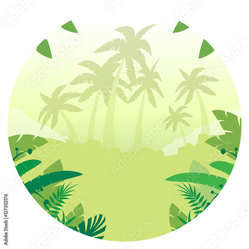 Jungle Flat Background15