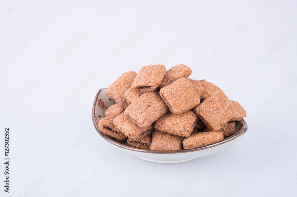 cookie or biscuits filled with chocolate cream on a background. cookie or biscuits filled with chocolate cream on a background.