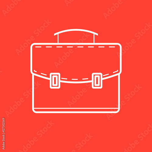 Suitcase. Case. Portfolio. 