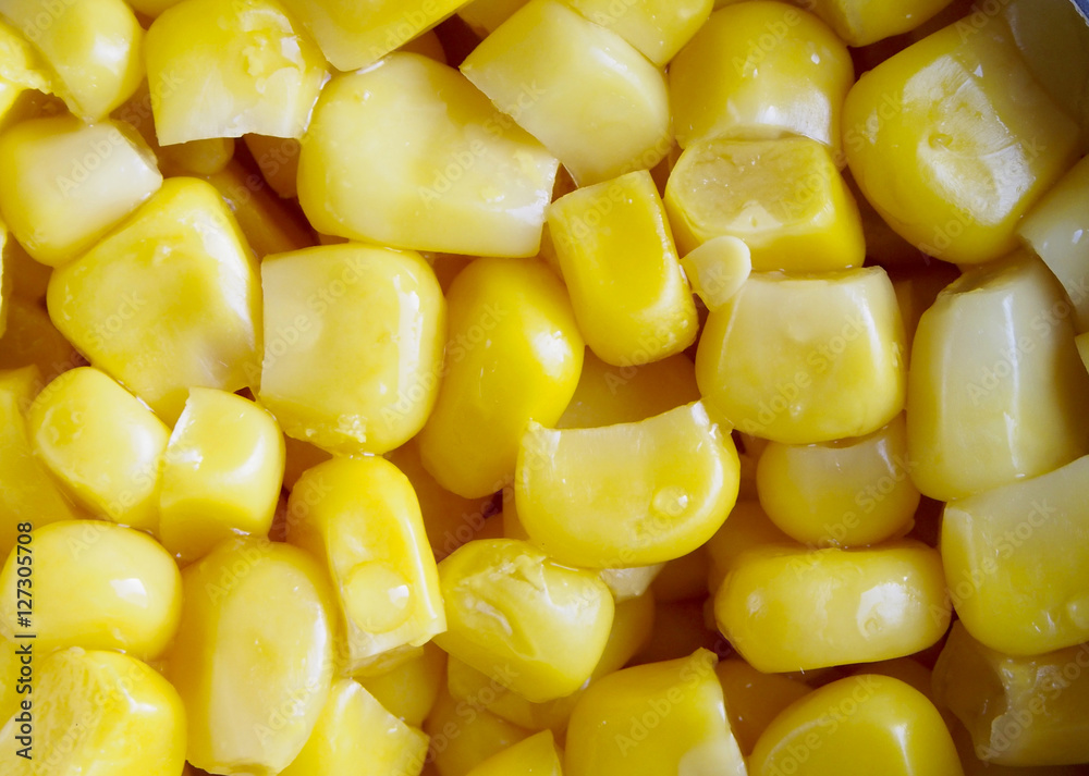 Sweetcorn texture