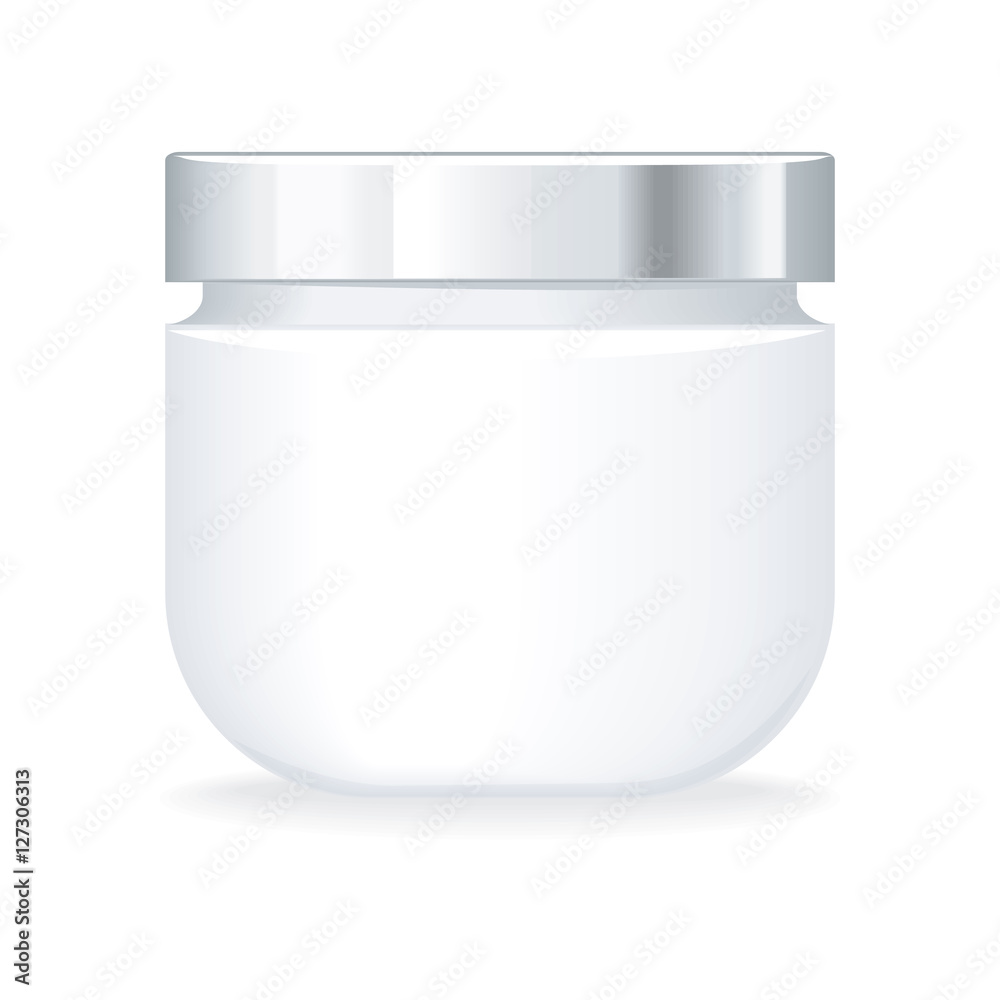 Cream or Gel bottle. Empty Cosmetic Product Cream or Gel bottle. Empty Cosmetic Product