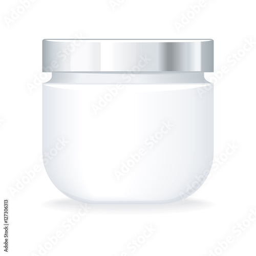 Cream or Gel bottle. Empty Cosmetic Product