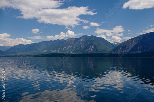 Mountains and reflections