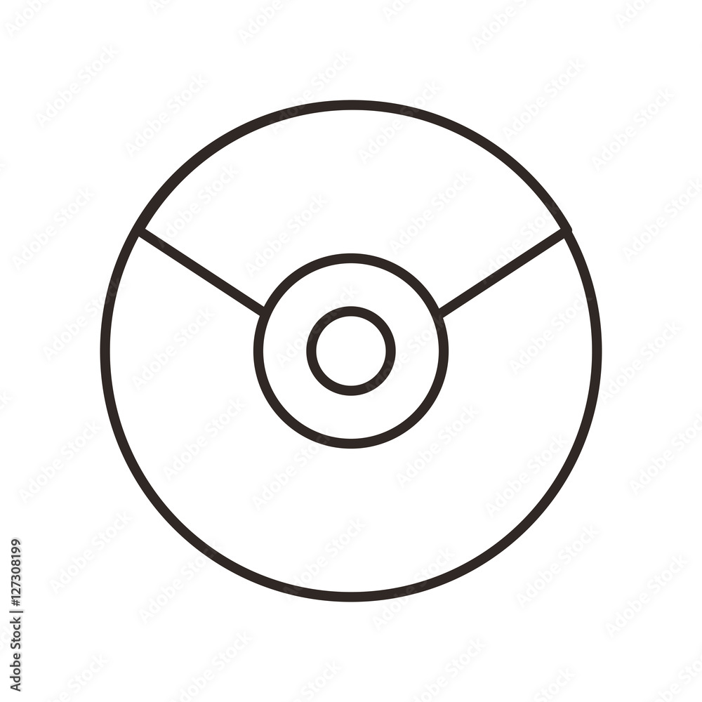 cd disk isolated icon vector illustration design cd disk isolated icon vector illustration design