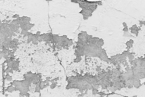 white wall with cracks