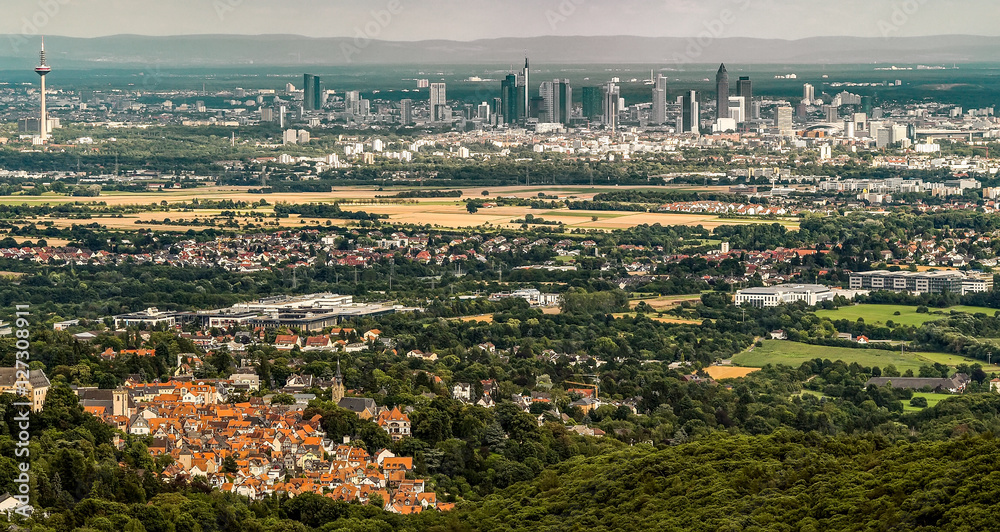 Blick auf Frankfurt/Main