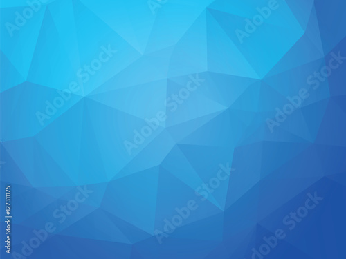 blue ice geometric background