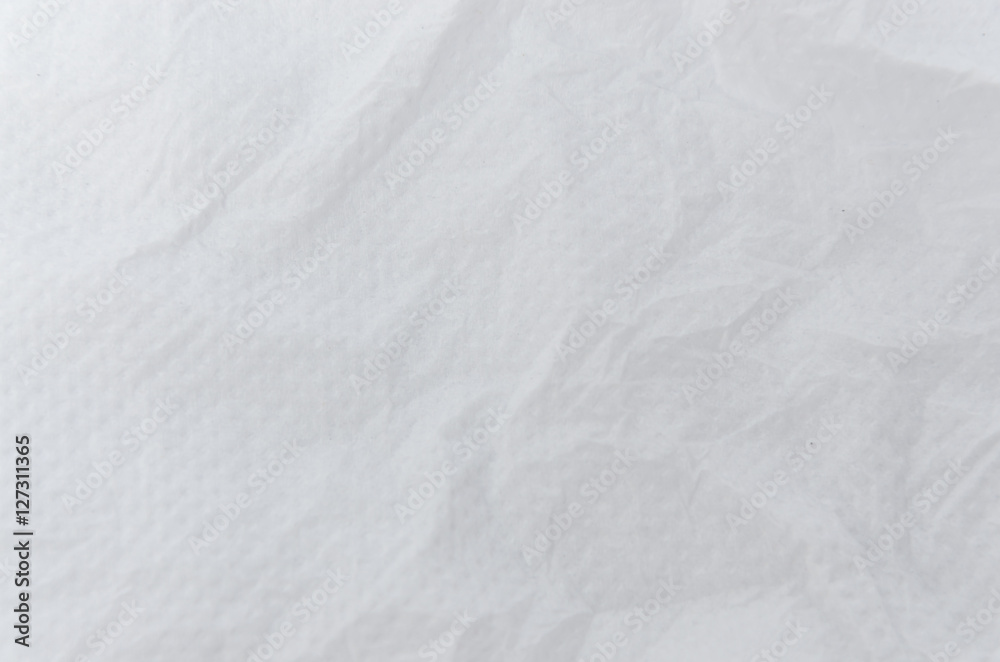 Tissue paper isolated on white background Tissue paper isolated on white background