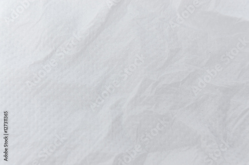 Tissue paper isolated on white background