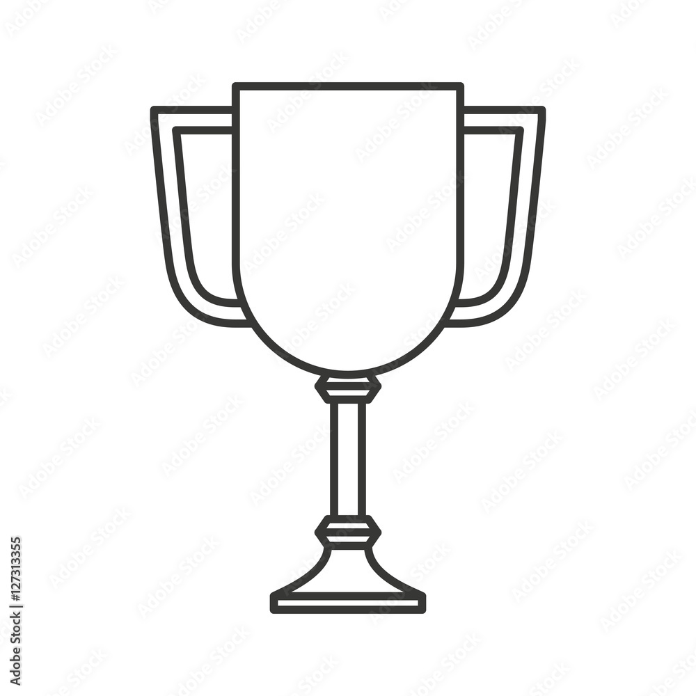 trophy cup award isolated icon vector illustration design trophy cup award isolated icon vector illustration design