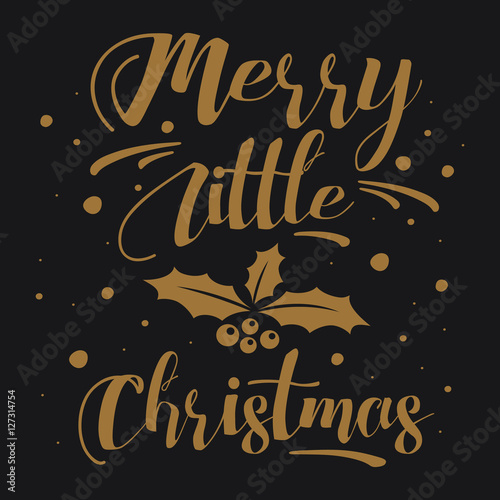 Festive Christmas greeting card
