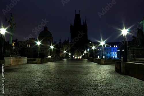 Charles Bridge with the tower