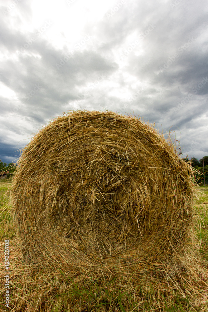 hay bales