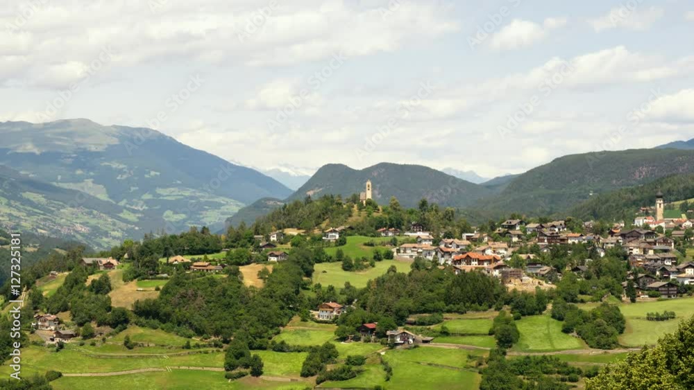 4K Timelapse video of a beautiful landscape at Italian South Tyrol. 4K Timelapse video of a beautiful landscape at Italian South Tyrol.