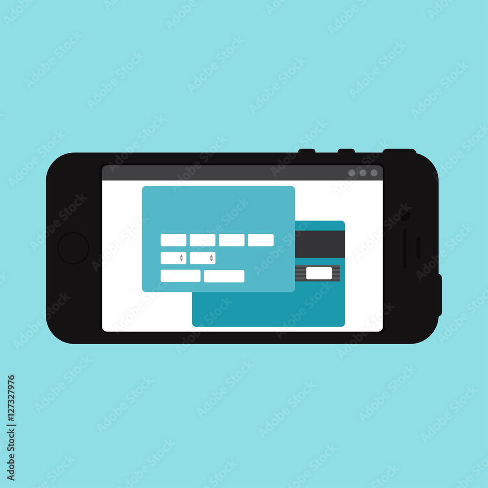 Web Template of Smartphone Online Shopping Form Web Template of Smartphone Online Shopping Form