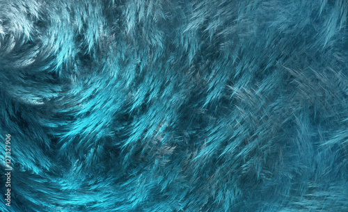 Abstract fractal background. Pattern similar to fantasy fur or wool of Yeti. For your creative design.