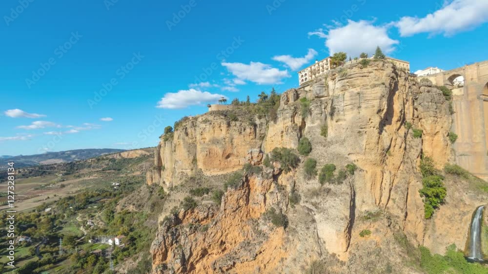 Cliff and Puente Nuevo bridge in Ronda, Andalusia, Spain
Cliff and Puente Nuevo bridge in Ronda, Andalusia, Spain