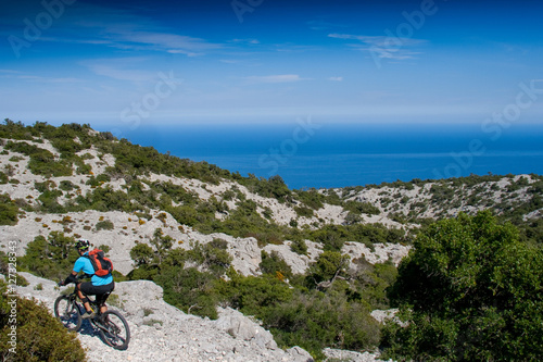 Sardinia between mountains and sea - Riding mountain bike