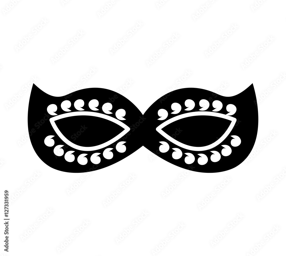 party mask isolated icon vector illustration design party mask isolated icon vector illustration design