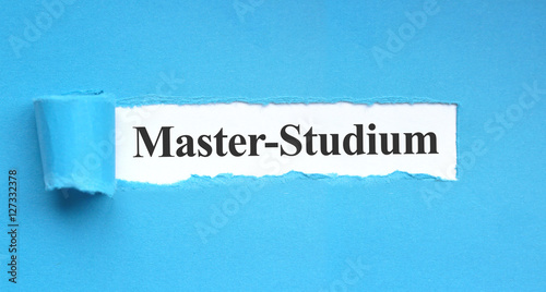 Master - Studium