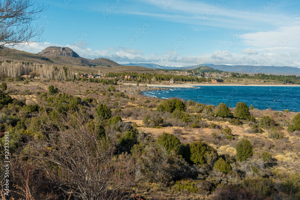Views of Lago Nahuel Huapi in Rio Negro Province, Argentina
