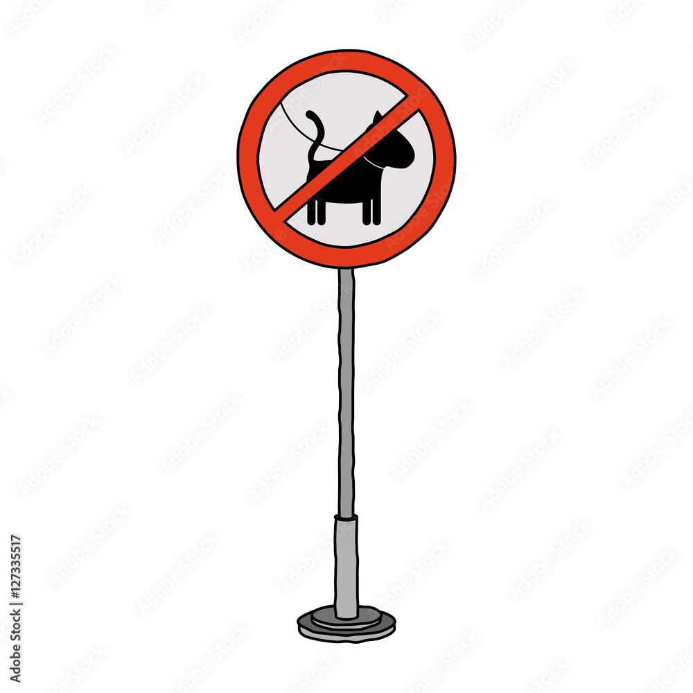 Red and white road sign icon. Street information warning and guide theme. Isolated design. Vector illustration Red and white road sign icon. Street information warning and guide theme. Isolated design. Vector illustration