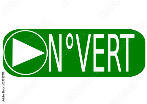 n°vert,logo couleur,vert