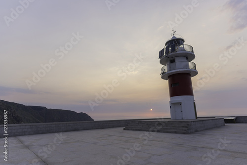 Lighthouse of Cape Ortegal  Carino  La Coruna - Spain .