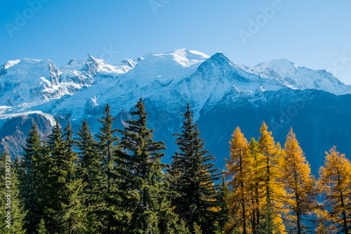 Mont Blanc autumn © Elisa Locci