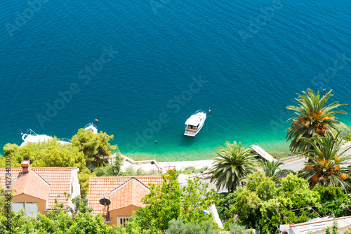 Fototapeta Naklejka Na Ścianę i Meble -  amazing view on adriatic in Dalmatia, Croatia