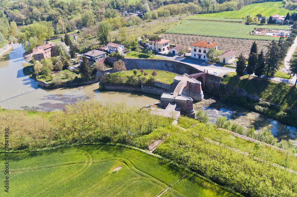 Channel Master della Chiana, in Arezzo countryside, Tuscany - Italy