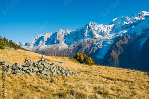 Mont Blanc autumn