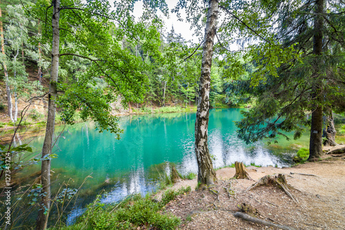 Kolorowe jeziorka w Rudawach Janowickich