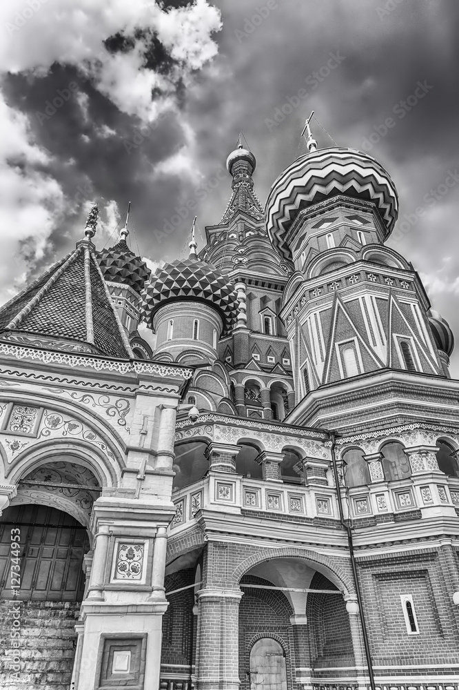 Saint Basil's Cathedral on Red Square in Moscow, Russia Saint Basil's Cathedral on Red Square in Moscow, Russia