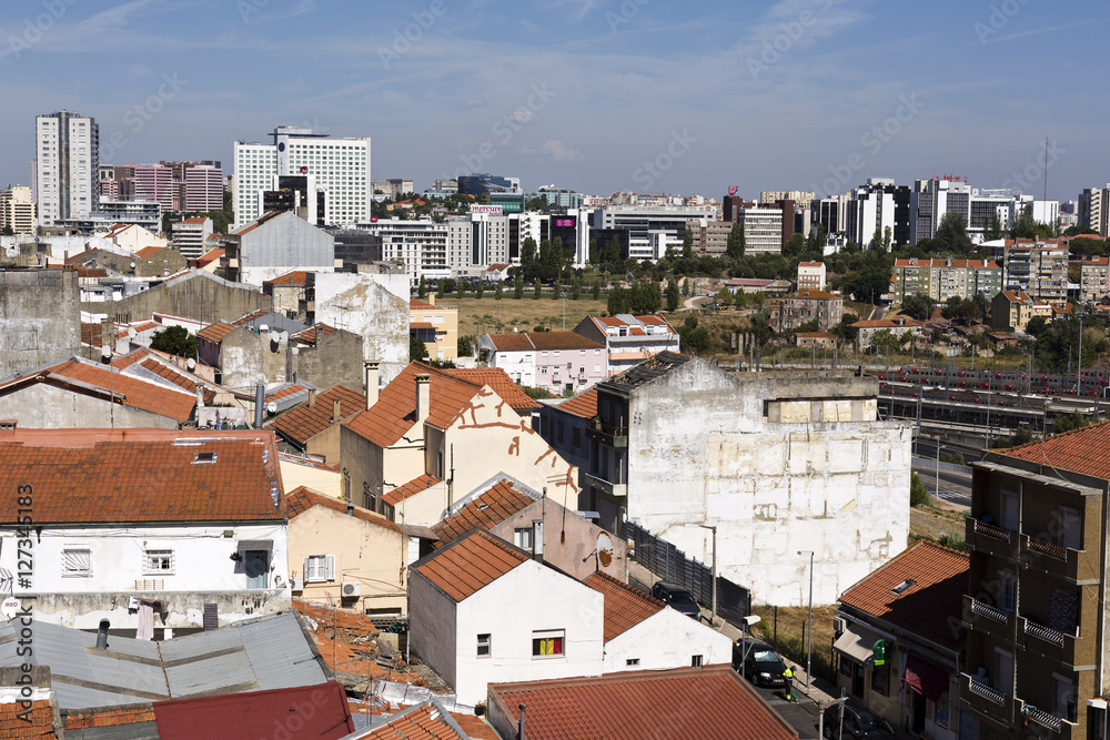 Fototapeta premium View of Lisbon City