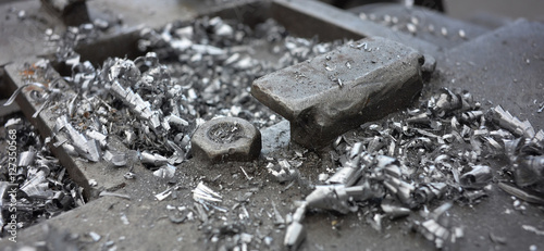 Tableau sur toile Metallverarbeitung