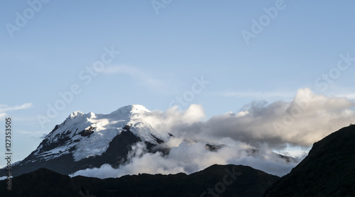 Antisana volcano. National Park Cayambe-Coca Ecuador