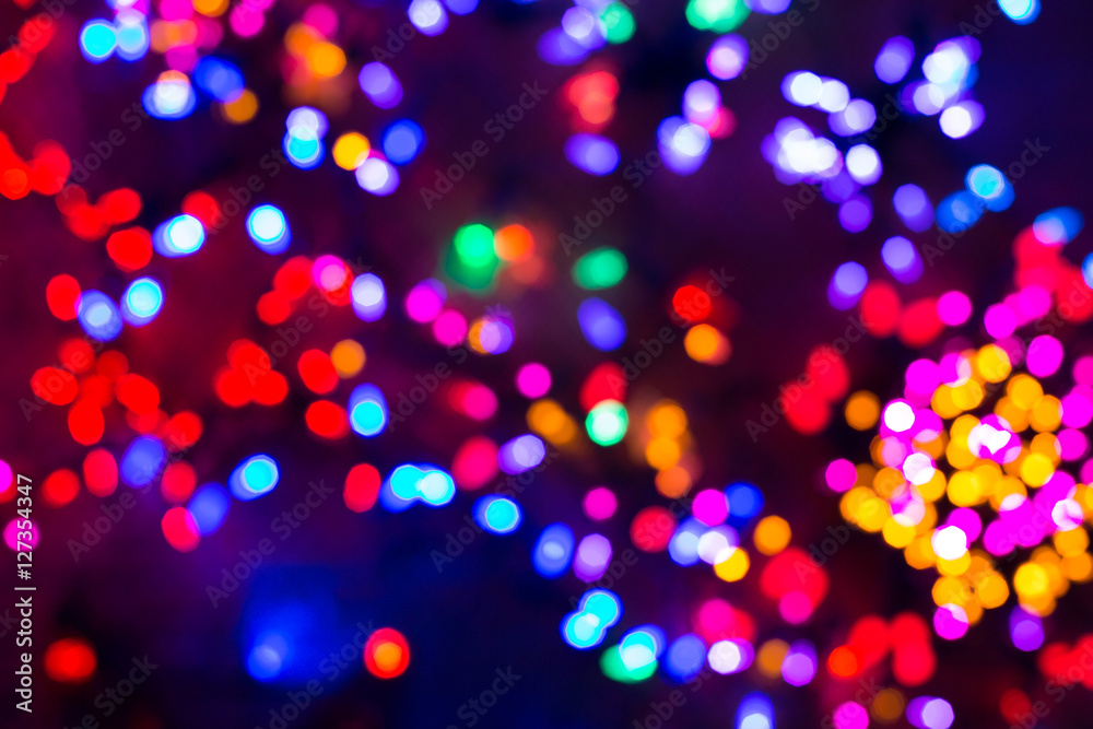 Bokeh or defocused christmas lights background.. Bokeh or defocused christmas lights background..