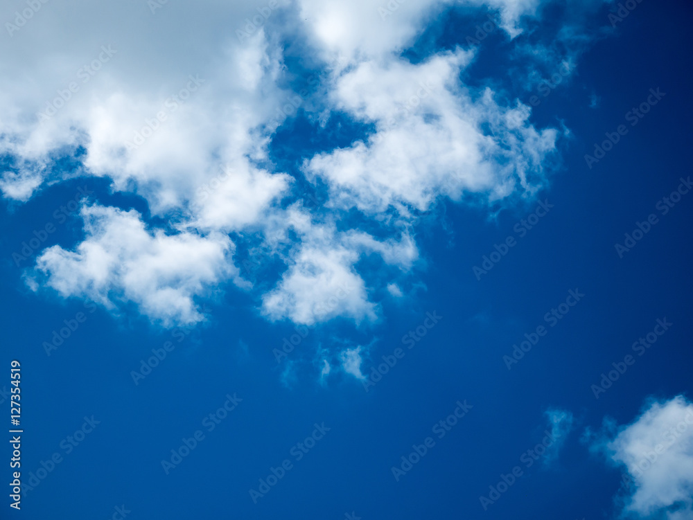 Fototapeta premium blue sky with cloud
