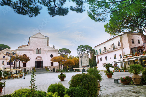 Cathedral Duomo church of Ravello ,Amalfi coast mediterranean se photo