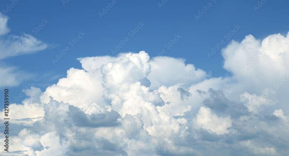 Naklejka premium blue sky