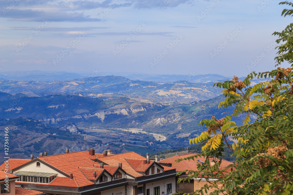 One of the most popular tourist destinations in the state of San Marino in Italy