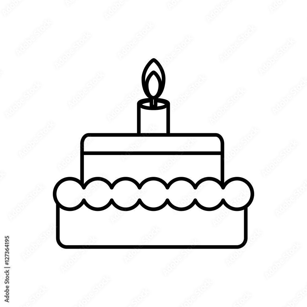 delicious cake isolated icon vector illustration design delicious cake isolated icon vector illustration design
